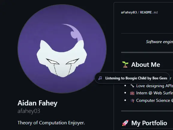 Spotify to GitHub